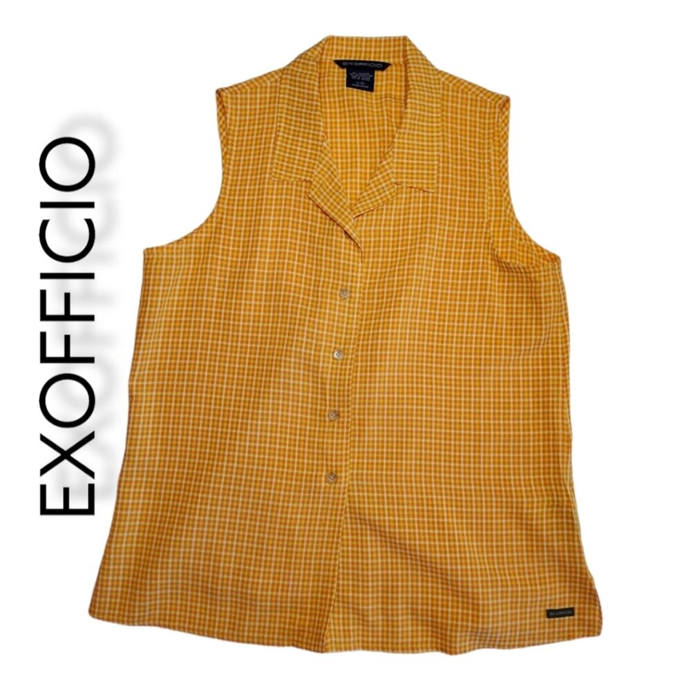 EXOFFICIO WOMEN'S SLEEVELESS TOP. SIZE L